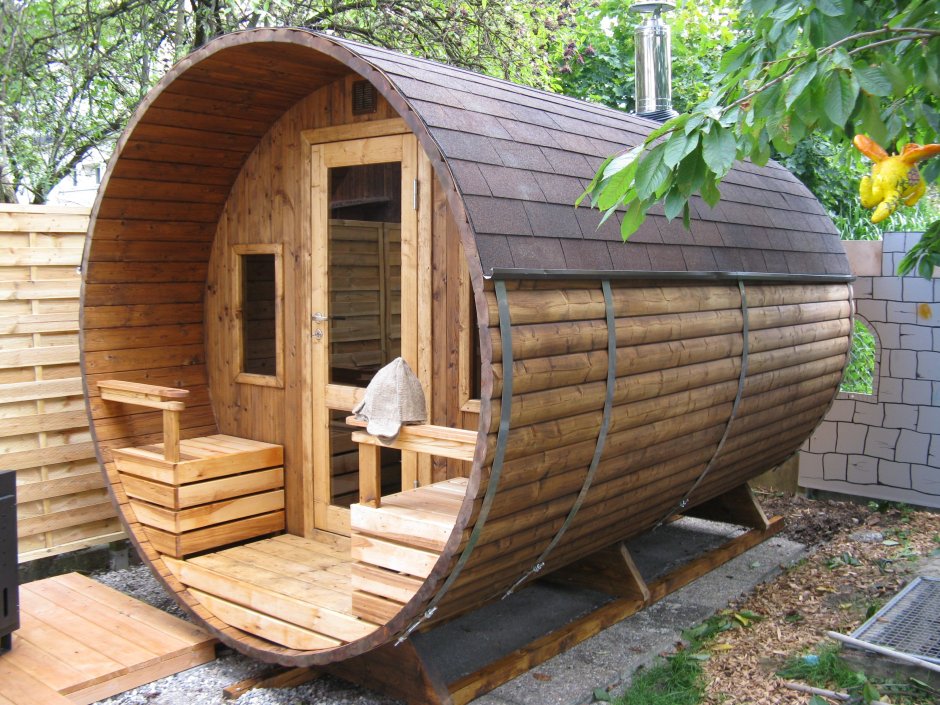 Маленькие бани для дачи