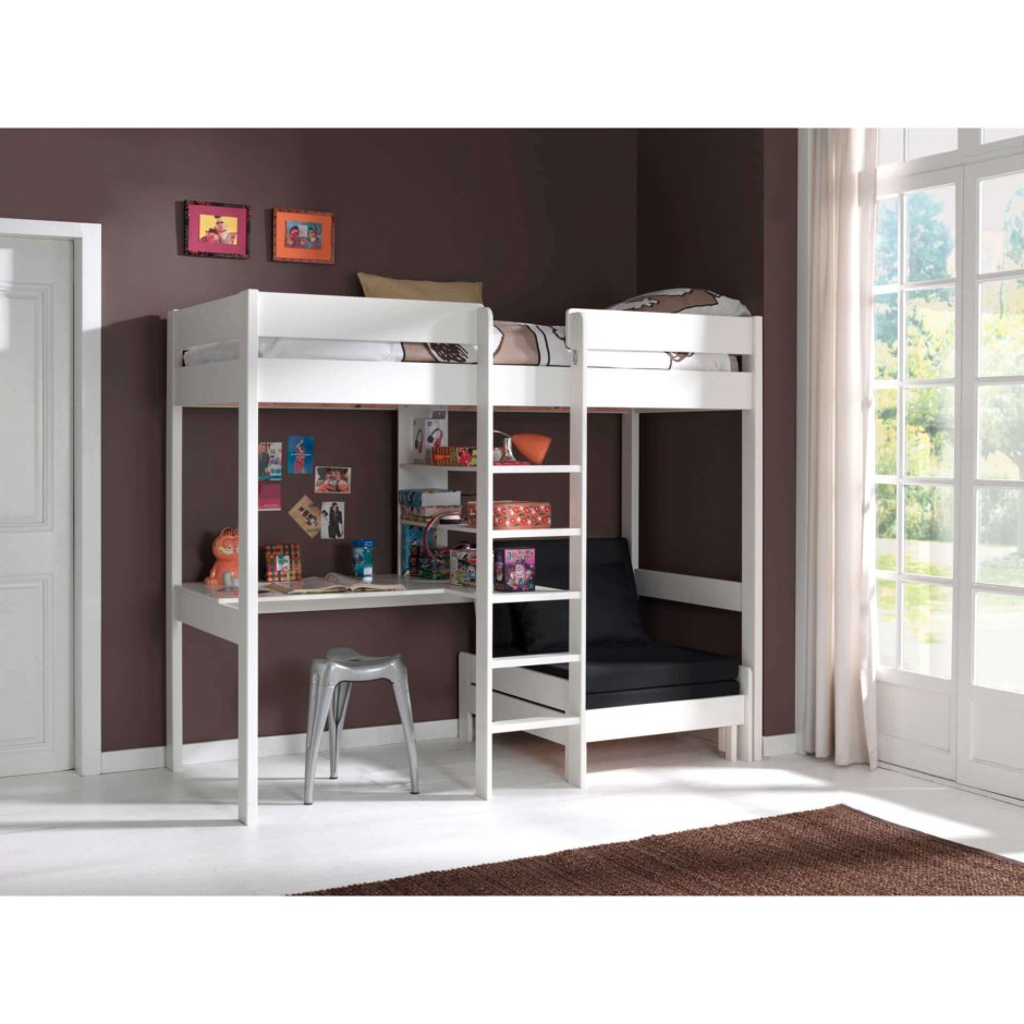 Ярусная кровать со столом