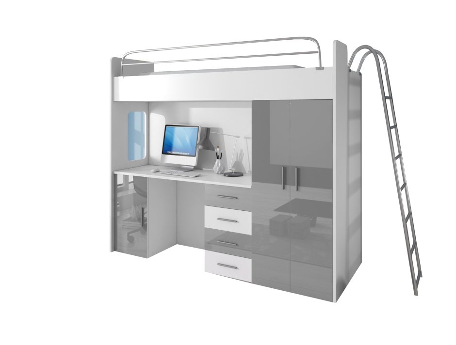 Bērnu gulta "Eliza Deluxe" кровать стол шкаф