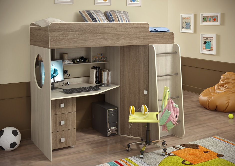 Кровать чердак сказка Вавилон 58