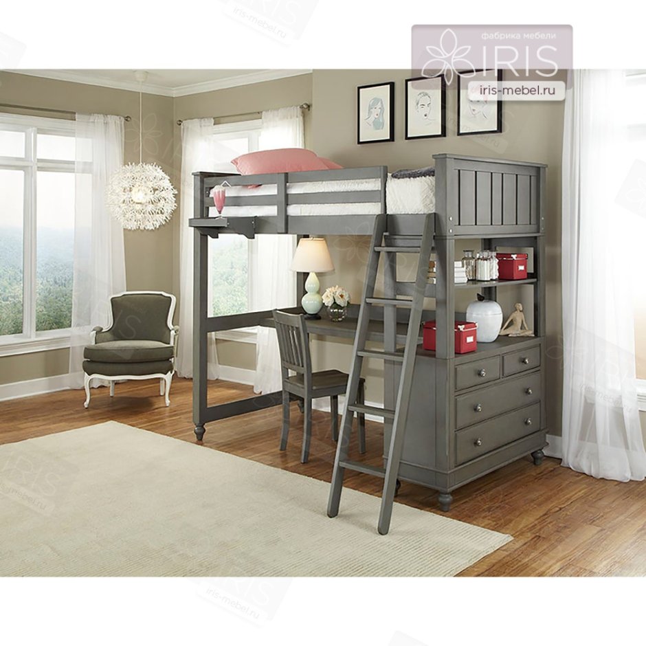 Кровать-чердак Kiddy Loft