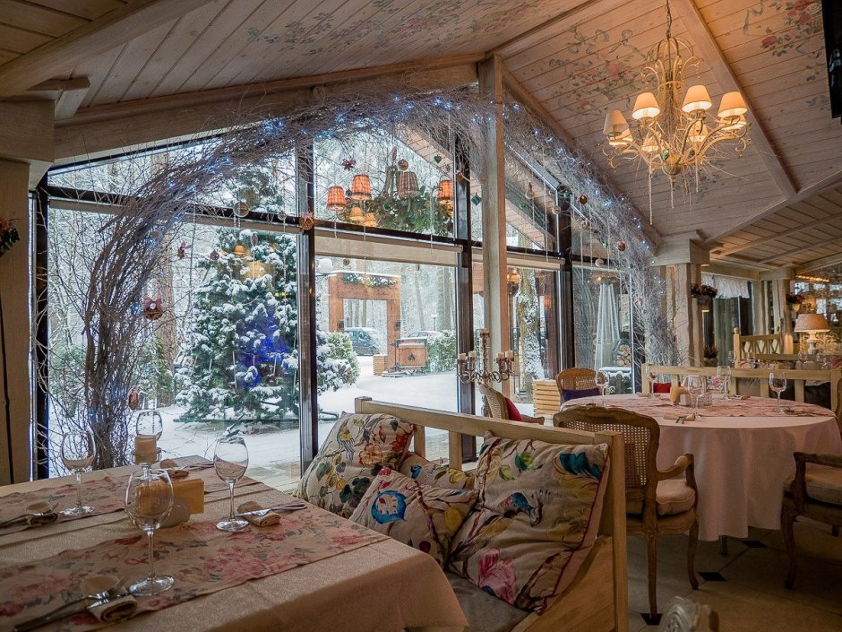 Terrassa ресторан Санкт-Петербург зимой