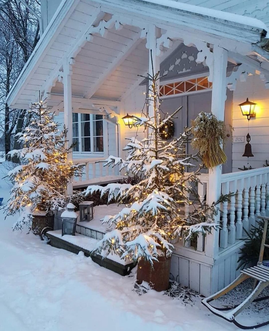 Зимняя беседка с барбекю