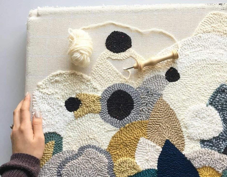 Ковровая техника "Punch Needle