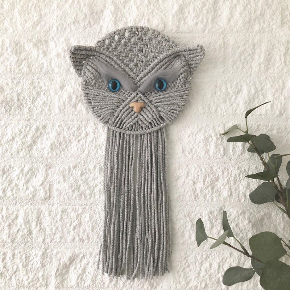 Макраме для кошек