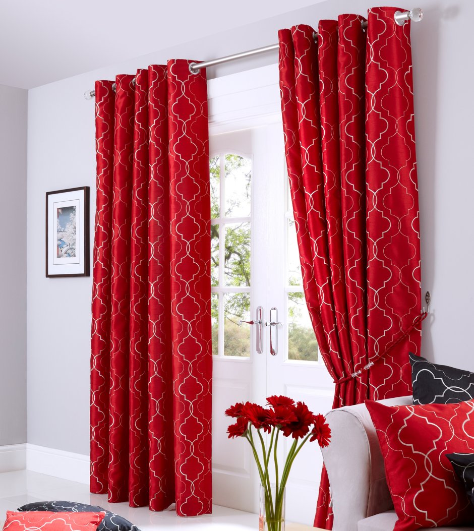 Яркие шторы