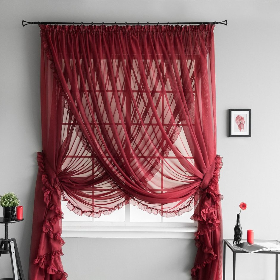 Скрещенные шторы