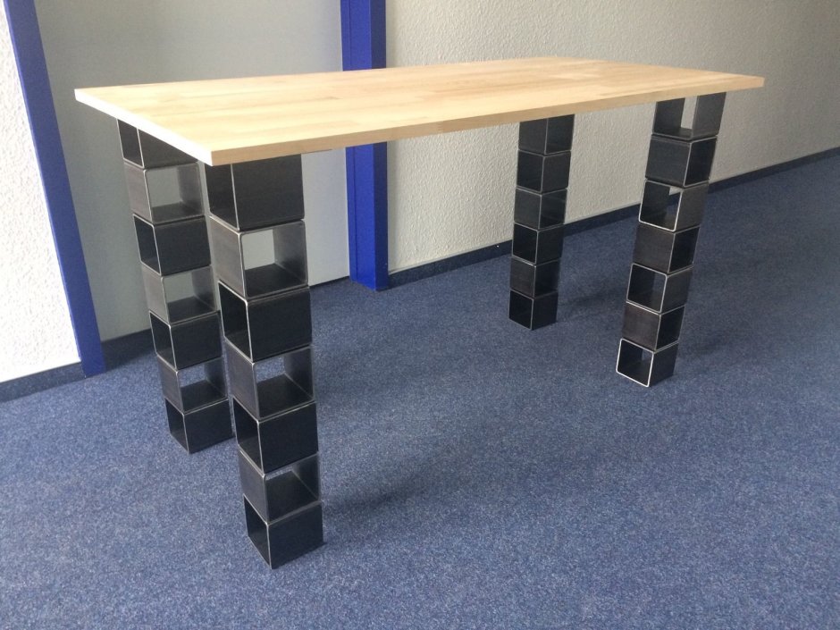 Лофт стол труба 40.20