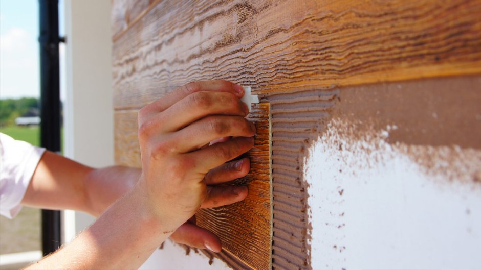 Декоративная фасадная доска