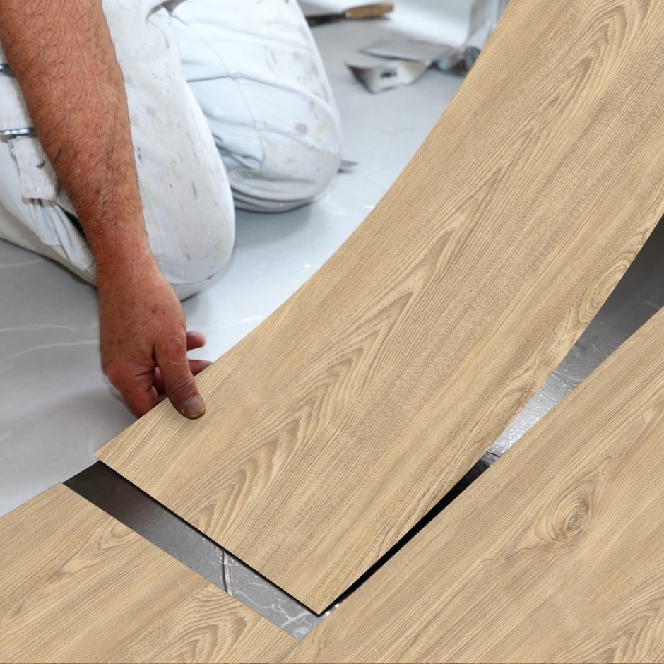 Пол кварц винил