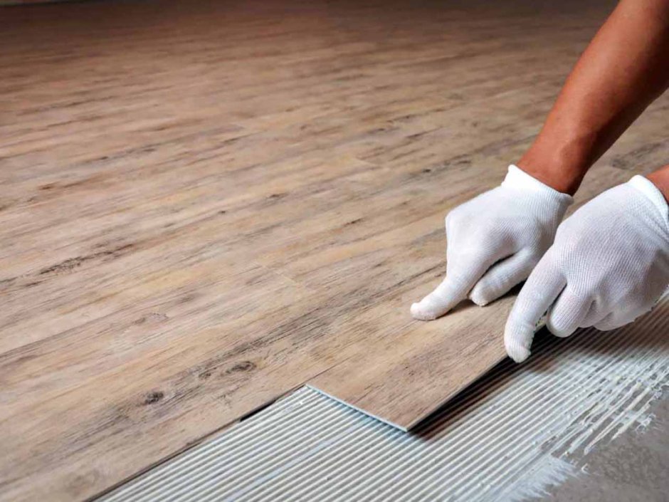 ПВХ кварц виниловая плитка