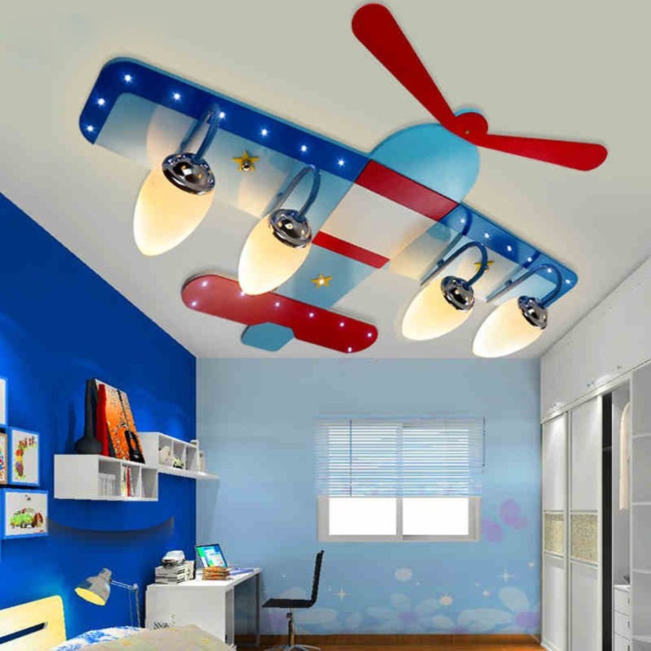 Люстра в комнату мальчика