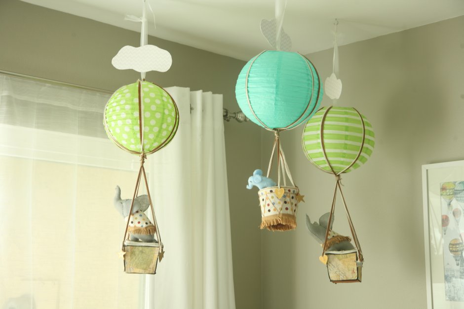 Декоративный воздушный шар в детскую