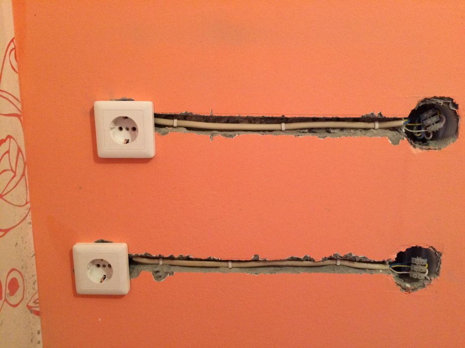 Перенос розеток