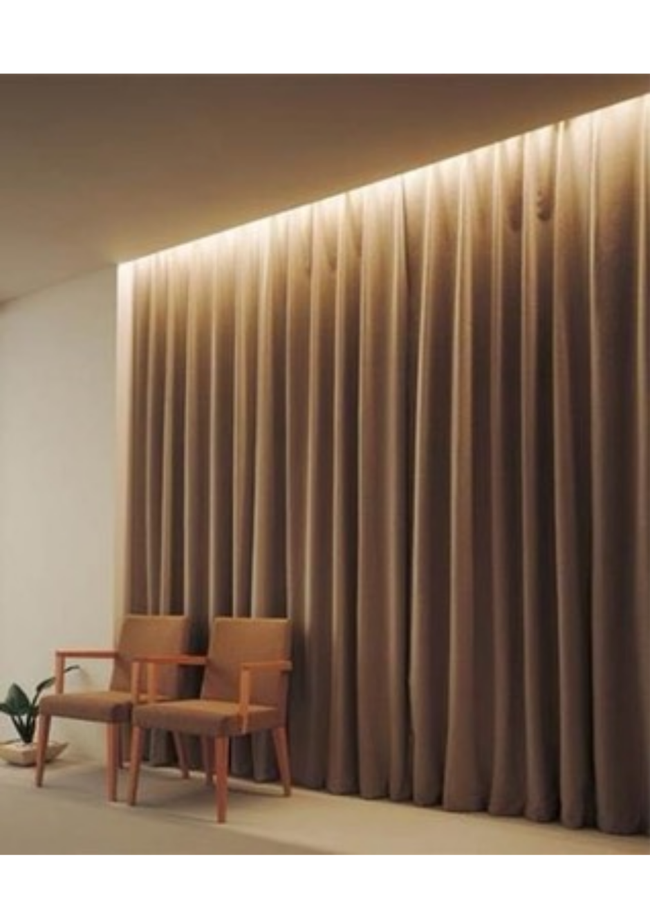 Гардина с подсветкой