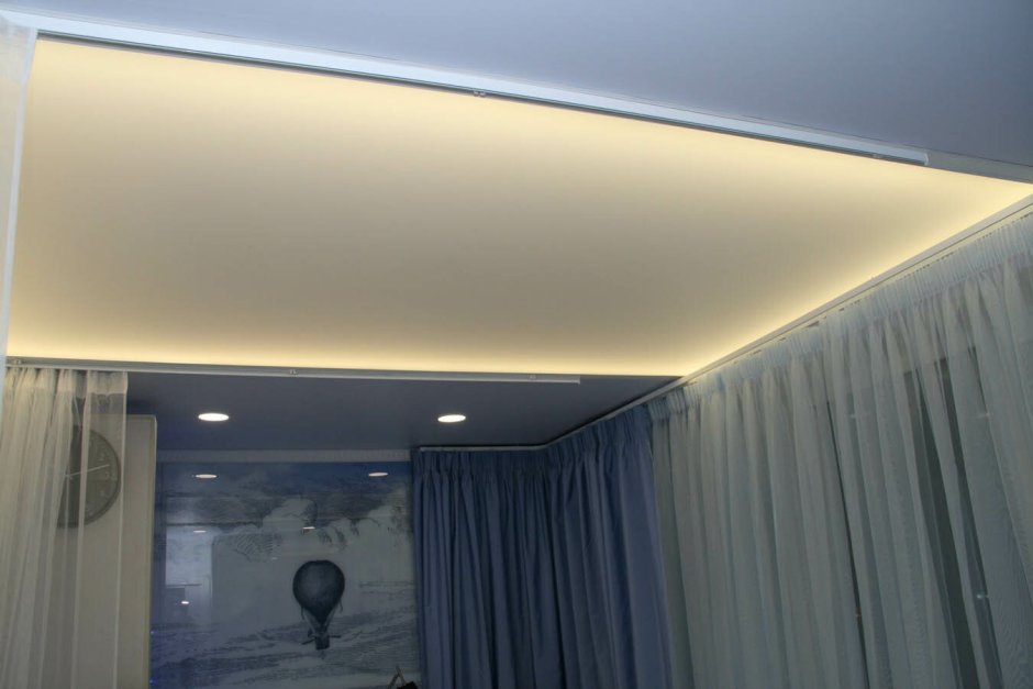 Подсветка штор