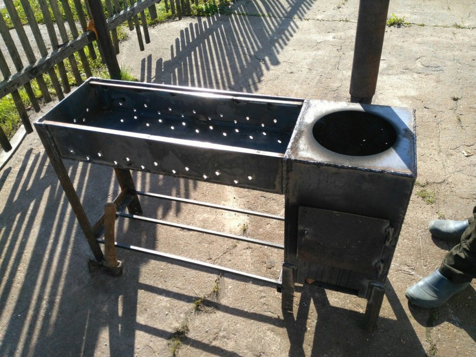 Подставка под мангал своими руками