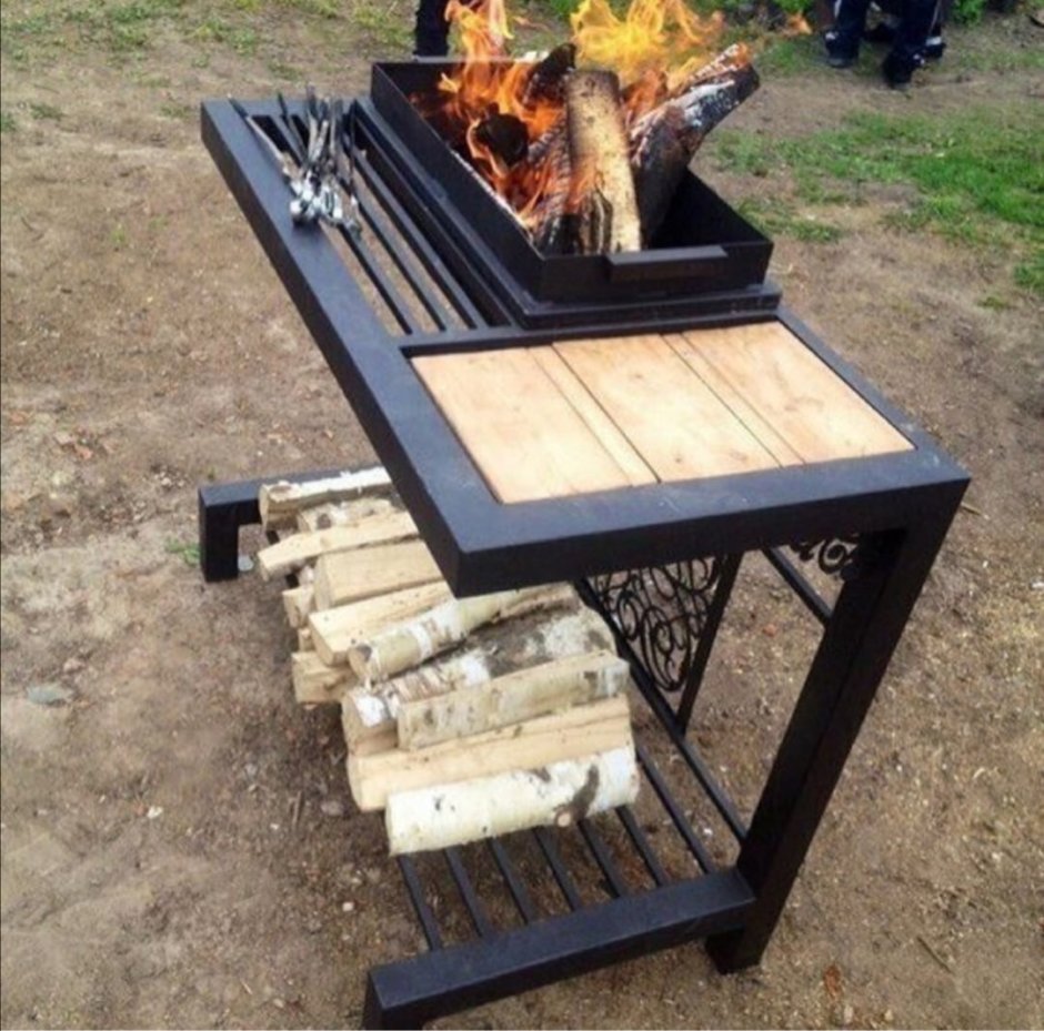 Стол барбекю