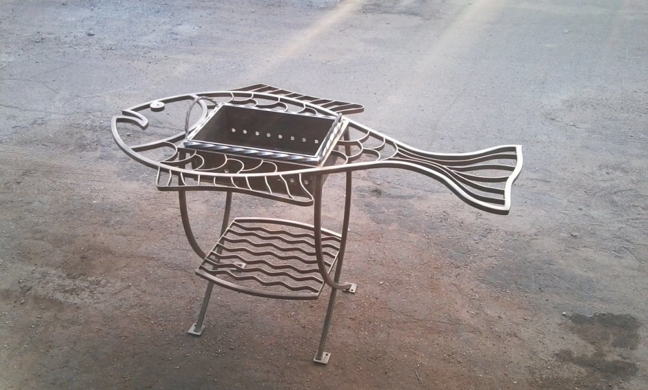 Креативные мангалы из металла