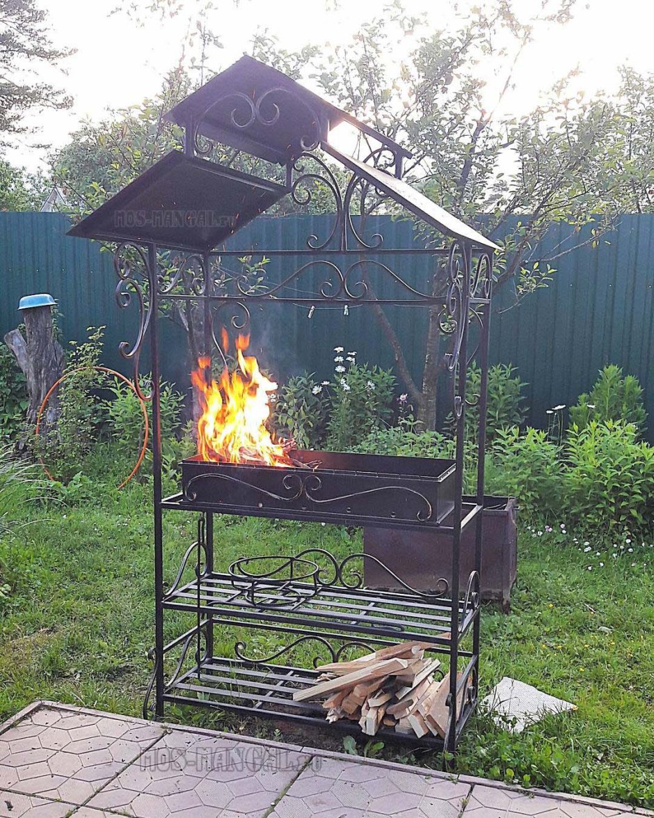 Мангал кованый усадьба