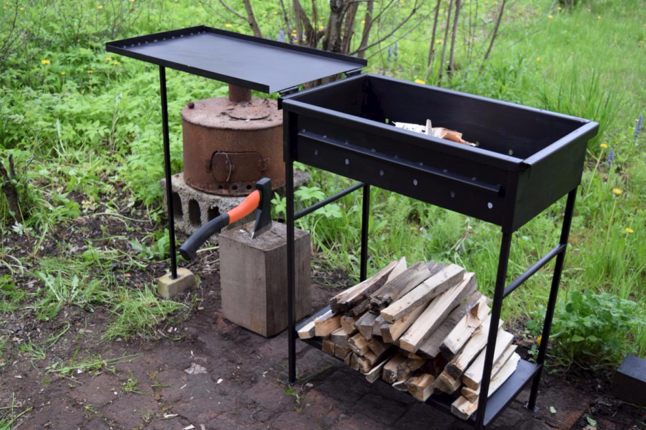 Мангал самоделка