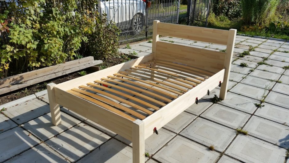 Каркас односпальной кровати своими руками