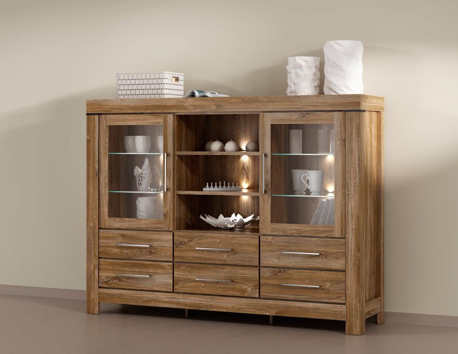 Комод витрина