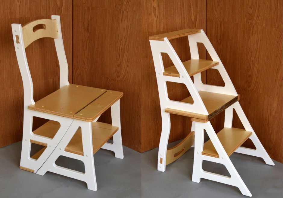 Табурет-лестница БЕКВЭМ чертежи