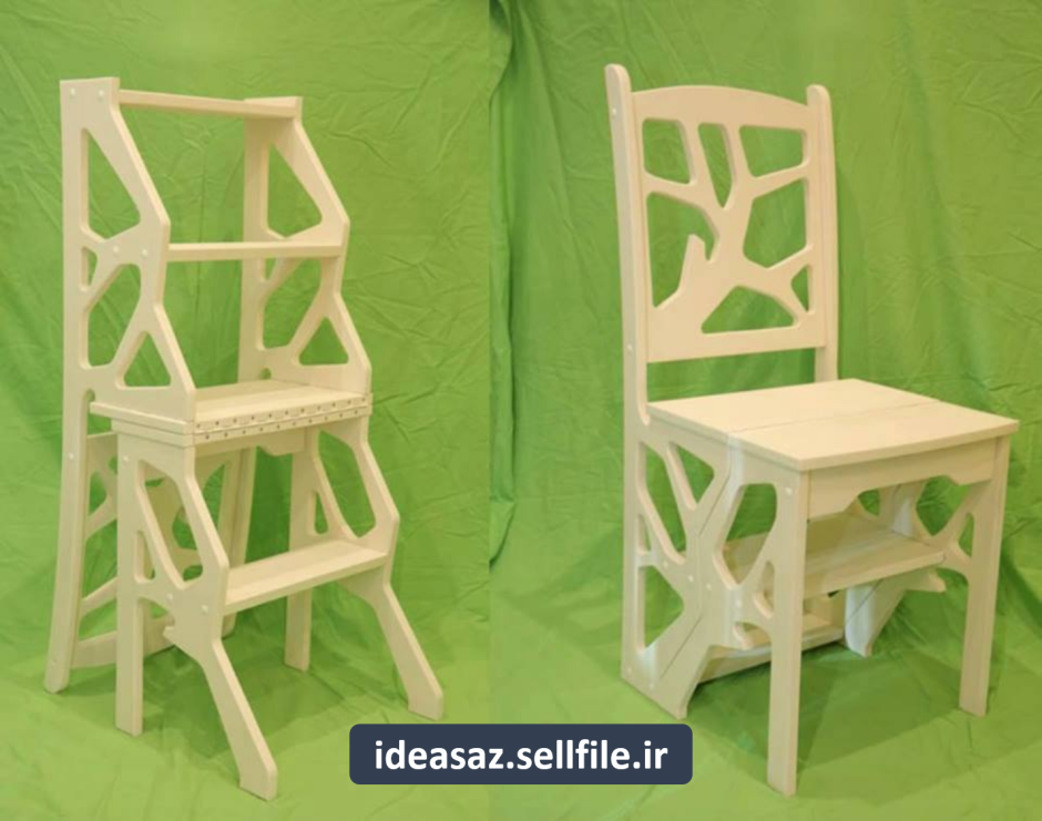 Стул-стремянка трансформер чертежи с размерами