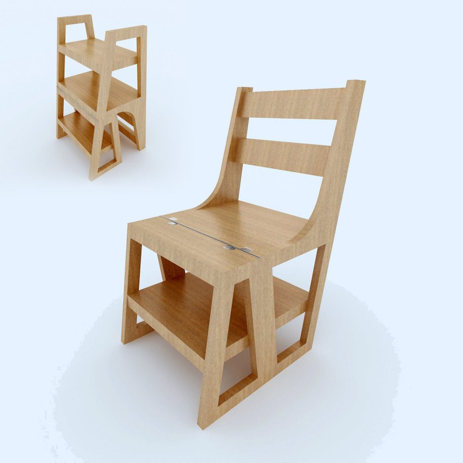 Стул-стремянка трансформер чертеж деревянный своими руками