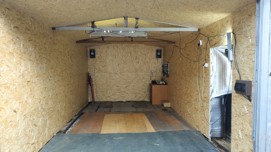 Внутренняя отделка гаража