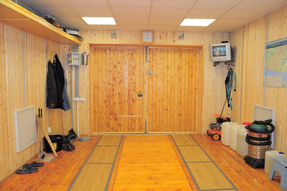 Внутренняя отделка гаража