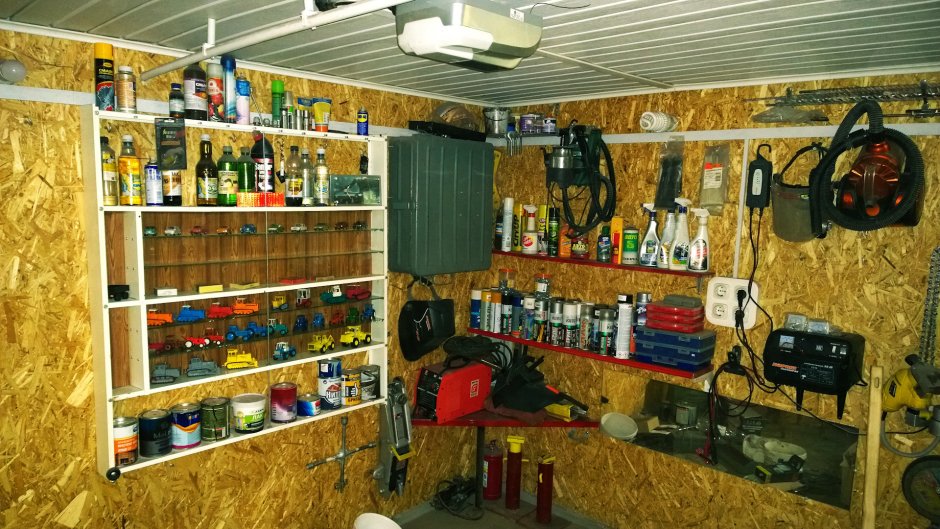 Гараж внутри