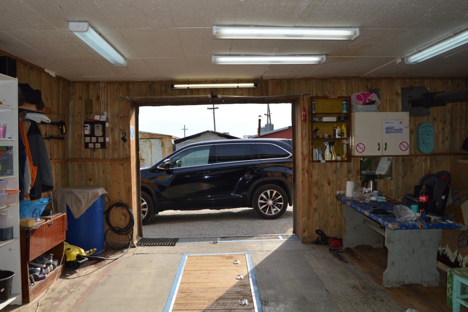 Гараж 6 на 4 обустройство