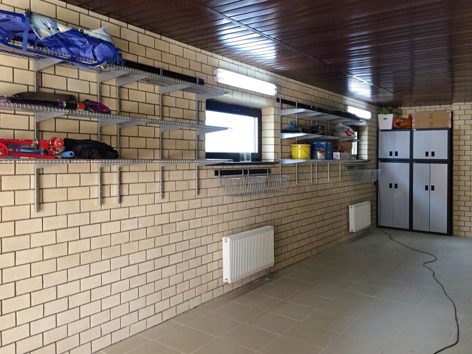 Отделка гаража