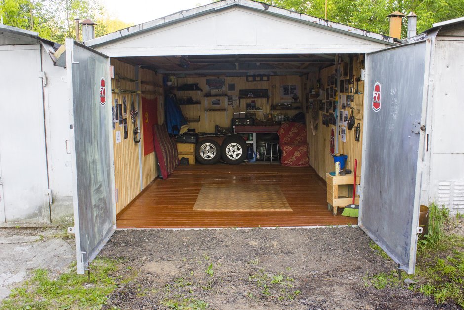 Благоустройство гаража