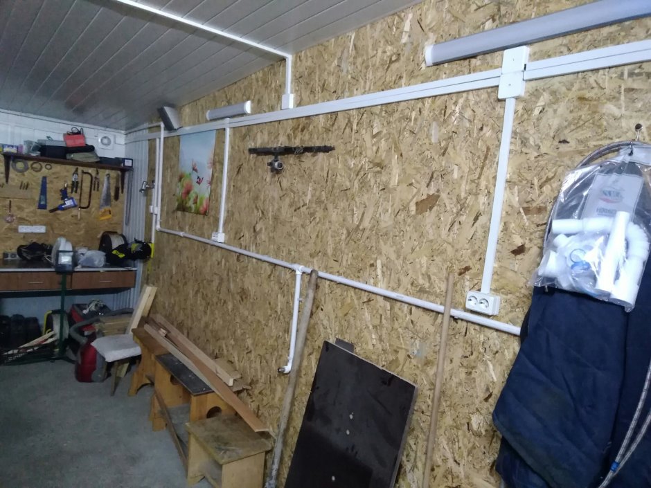 Отделка гаража внутри своими руками