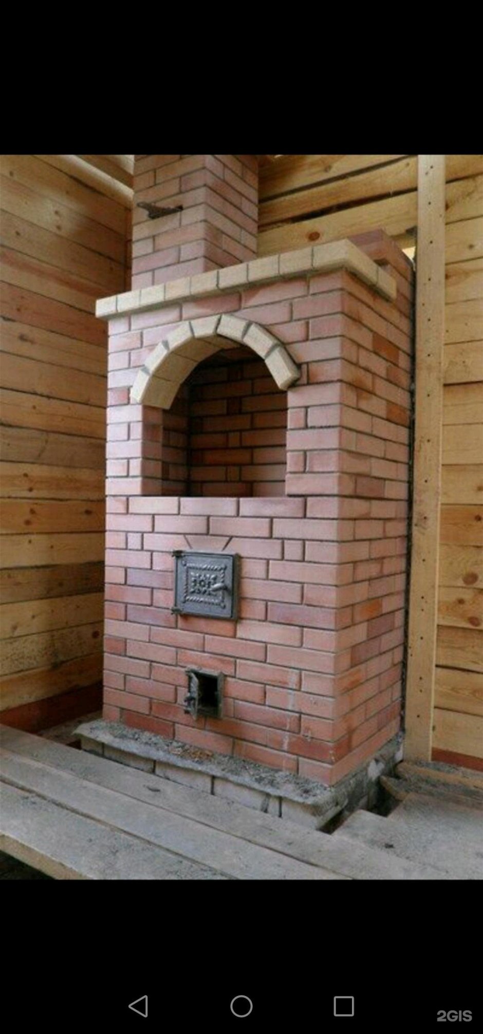 Каминопечь шведка