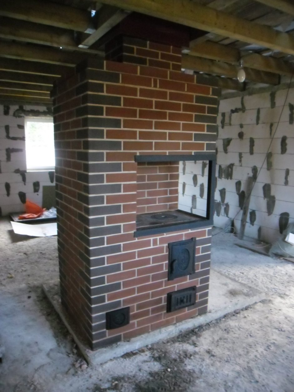 Печь Буслаева шведка с духовкой