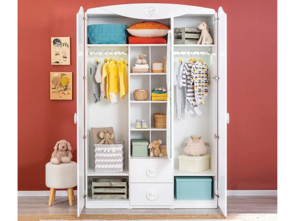 Шкаф в детскую наполнение