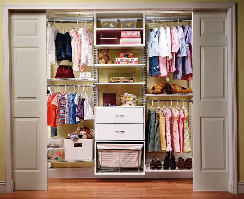 Шкаф купе для ребенка наполнение