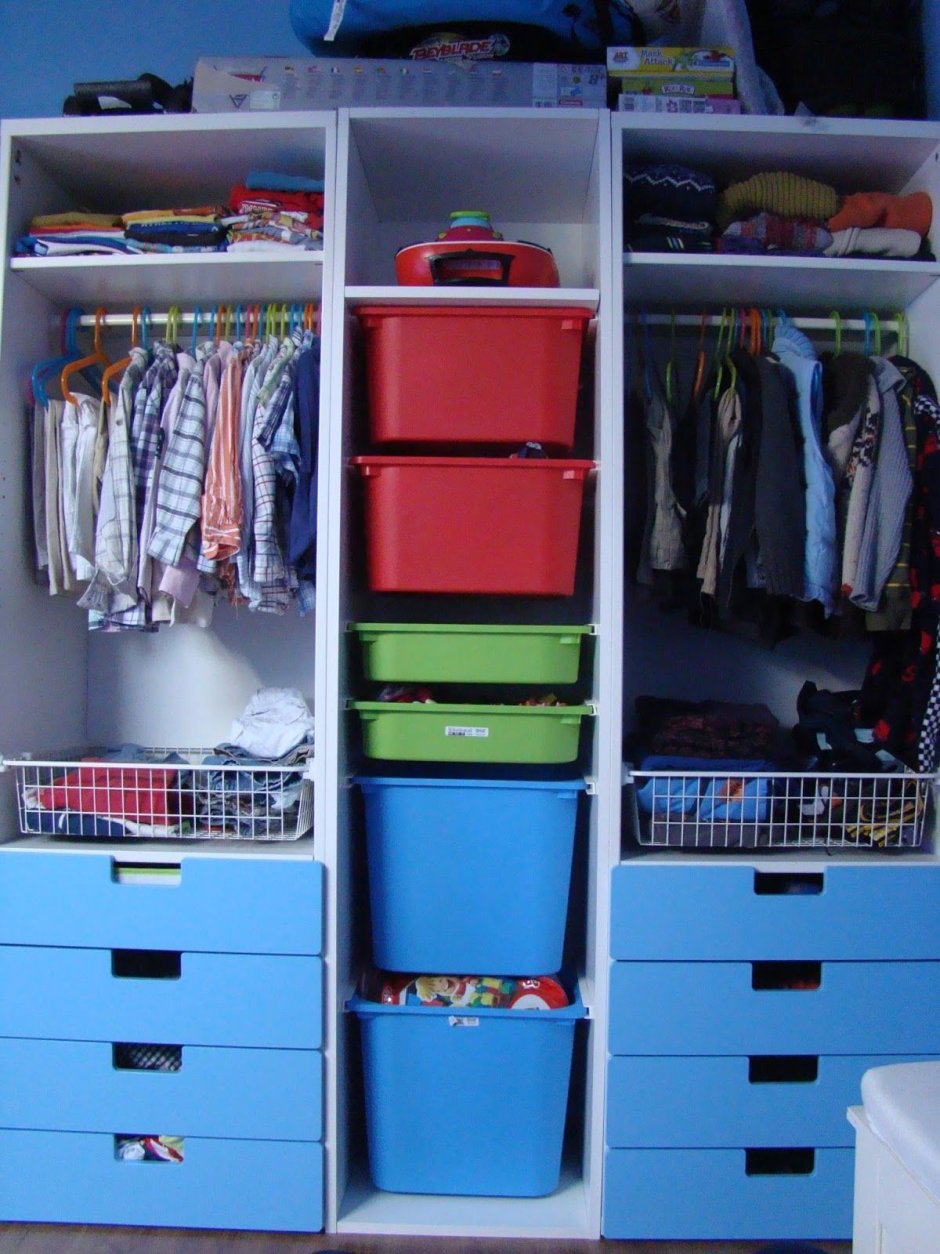 Детская гардеробная комната