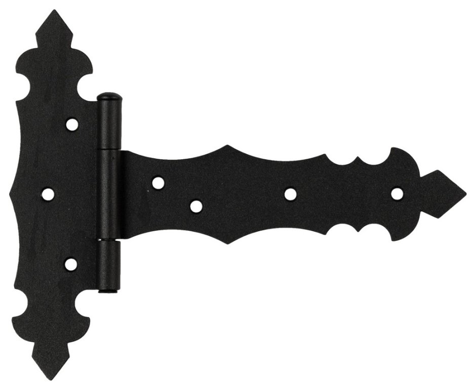 Петля декоративная воротная ZBD 200c 200x45x90x3.0 мм