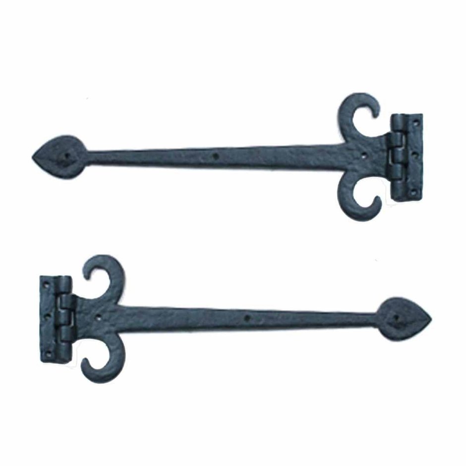 Декоративные петли на ворота