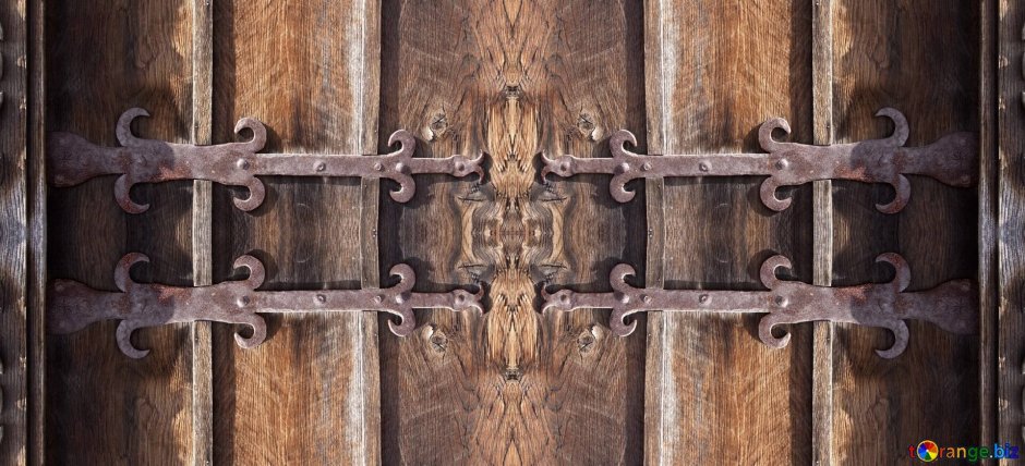 Старинные кованые петли