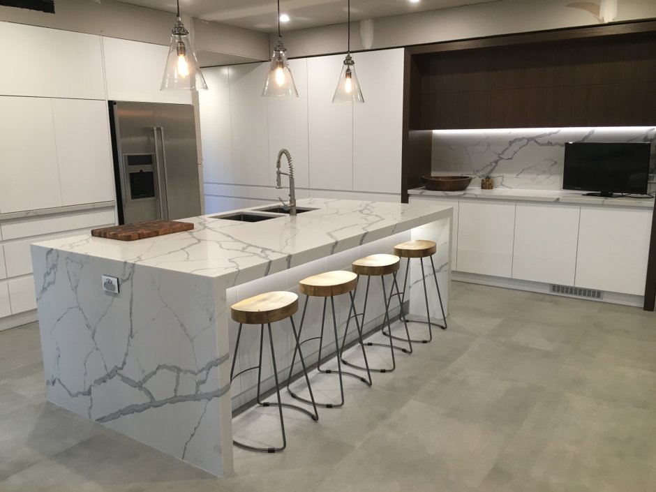 Статуарио мрамор столешница