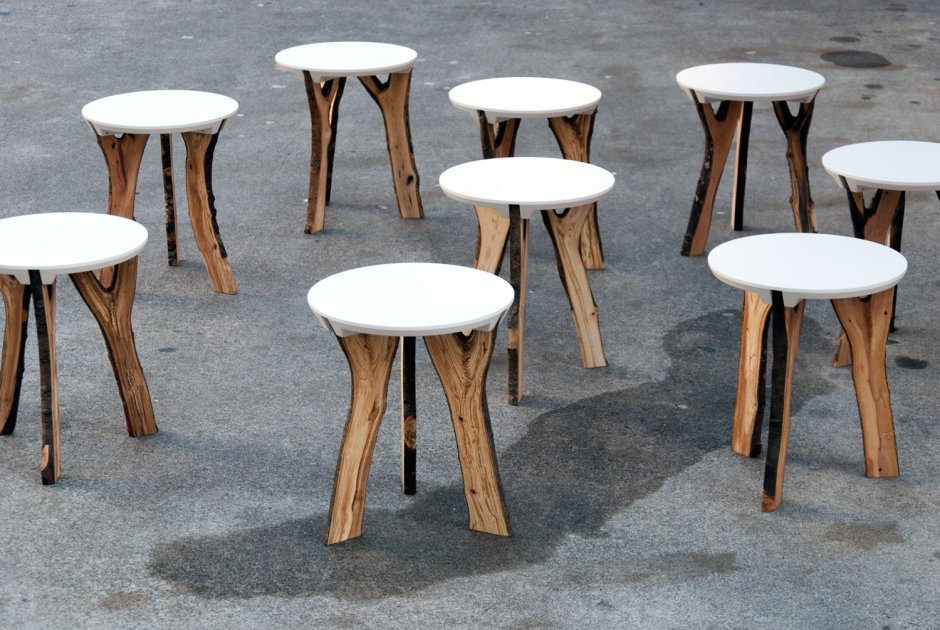 Табурет в японском стиле