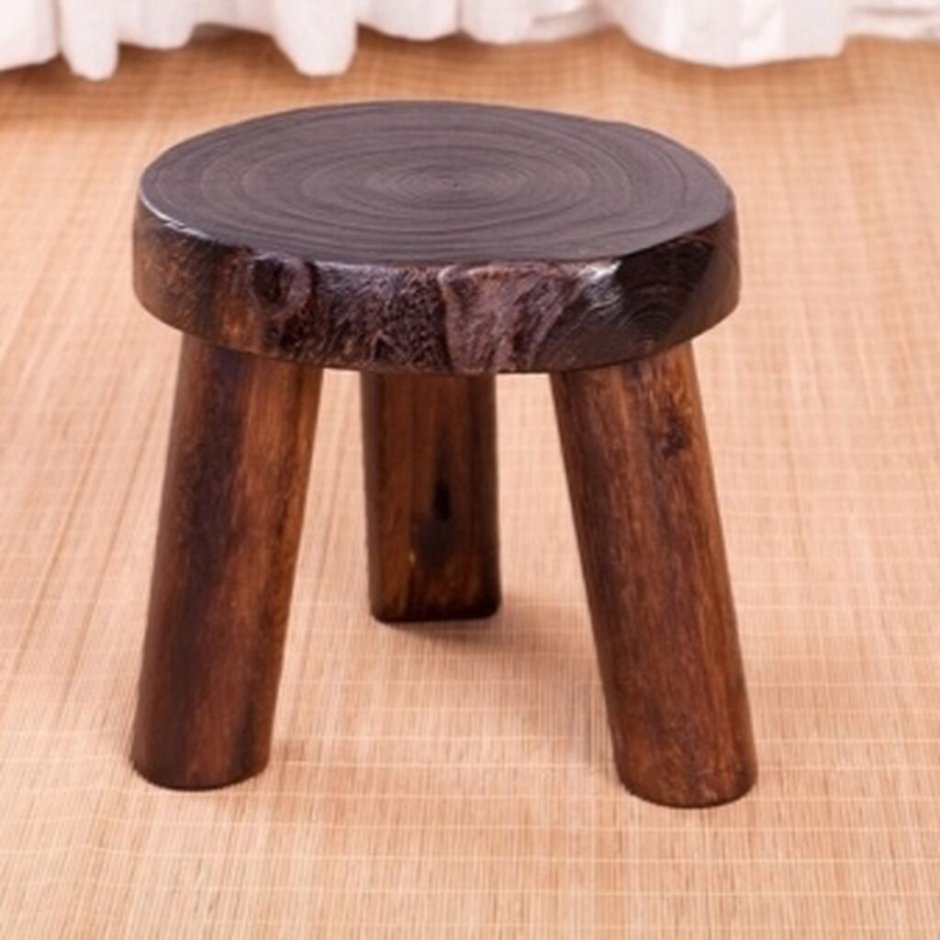 Круглый табурет своими руками