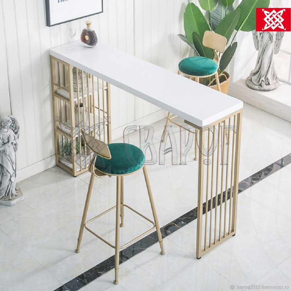 MK-2396. Барная стойка (DS-6094-SN) белый