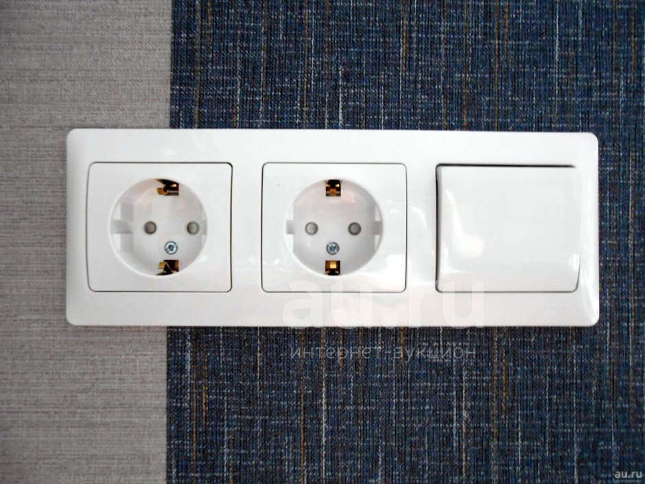 Двойной блок розеток Легранд